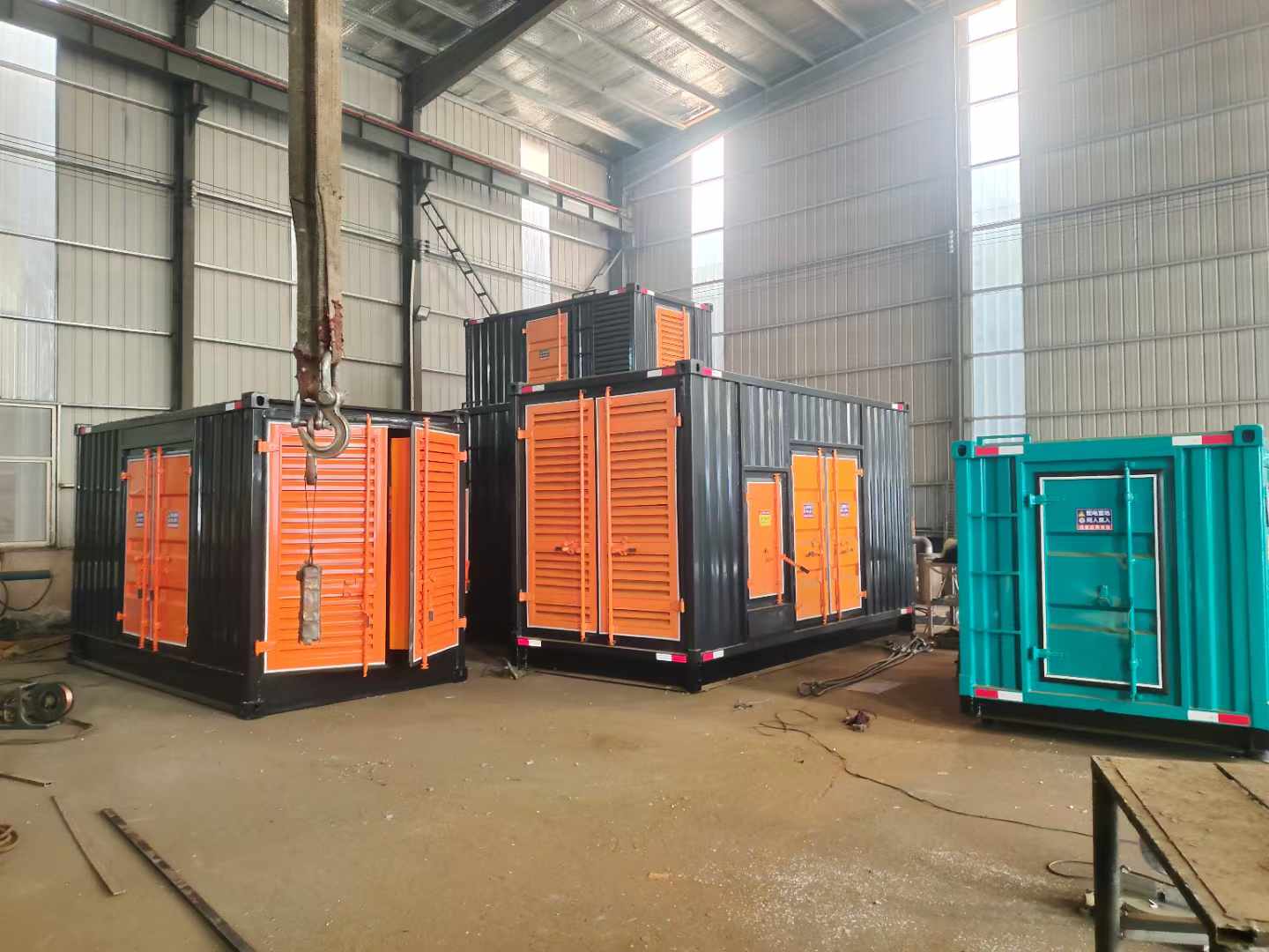 三穗500kw柴油发电机组可以带动多少功率设备？